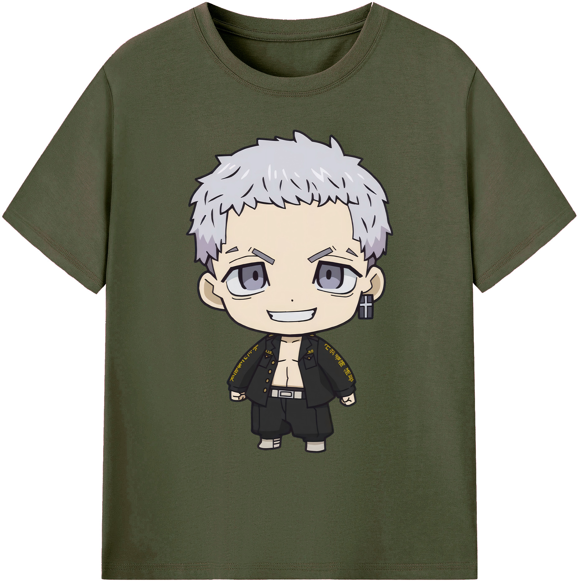 （画像用） 東京リベンジャーズ Tokyo Revengers 綿100％ メンズ半袖Tシャツ｜肌触りやわらか＆通気性